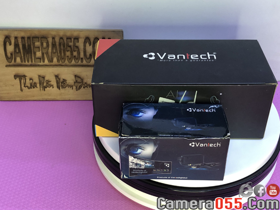 VANTECH AI-V2031C, camera wifi 4.0 Megapixel, H.265, hỗ trợ thẻ nhớ 128gb, Hỗ trợ đàm thoại 2 chiều, Tích hợp AI