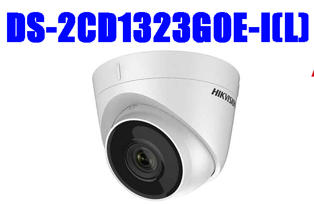 Hikvision DS-2CD1323G0E-I(L), Camera IP, Dome 2.0 Megapixel,  CAMERA DÒNG 1- IPC  H265+