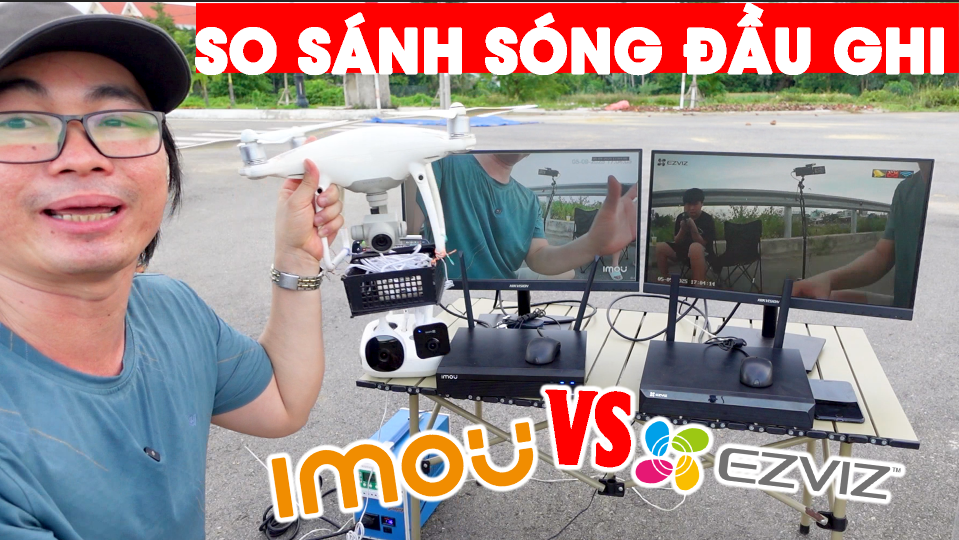 SO SÁNH ĐẦU GHI IMOU VÀ ĐẦU GHI EZVIZ, ĐẦU GHI NÀO SÓNG MẠNH HƠN? #daughiimou #DAUGHIEZVIZ #DEMO055  Số ký tự: 99. Nên nhập tối đa 65 ký tự