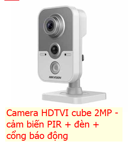 Camera HDTVI HD, HIKVISION DS-2CE38D8T-PIR 2.0Mp, dạng ốp trần, Vỏ nhựa, CẢM BIẾN PHÁT HIỆN CHUYỂN ĐỘNG PIR, chống trộm, đèn, cổng báo động