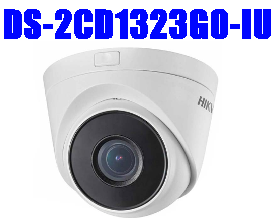 Hikvision DS-2CD1323G0-IU, Camera IP, Dome 2.0 Megapixel,  CAMERA DÒNG 1- IPC  H265,  tích hợp mic trên camera
