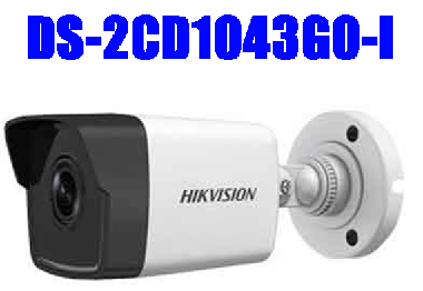Hikvision DS-2CD1043G0-I, Camera IP, thân 4.0 Megapixel,  CAMERA DÒNG 1- IPC  H265+