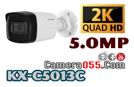 Camera CVI KBvision 4 in 1, KX-C5013C, camera thân, vỏ nhựa, độ phân giải 5.0MP,  hống ngoại 40 met, Sony NR1s, Chuẩn chống bụi và nước IP67, tỉ lệ khung hình 16:9