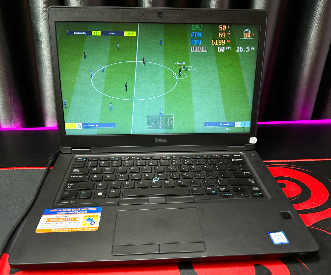Laptop Dell latitude E5480, I7 7600U, Ram 8G, SSD 256Gb, Màn Hình 14 inch Full HD, SN: HBXB0N2, laptop cũ Quảng Ngãi