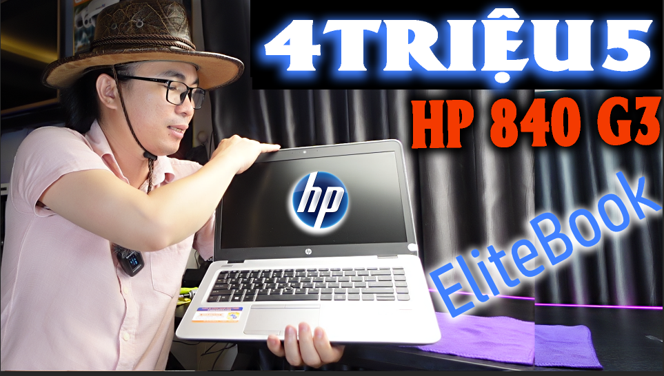 HP EliteBook 840 G3, Core i5 6300U, RAM 8Gb, SSD 256Gb, Màn 14.0″FullHD, laptop cũ quảng ngãi
